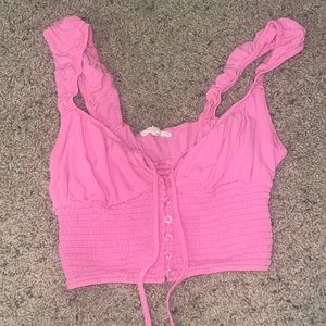 Pink pacsun tank top